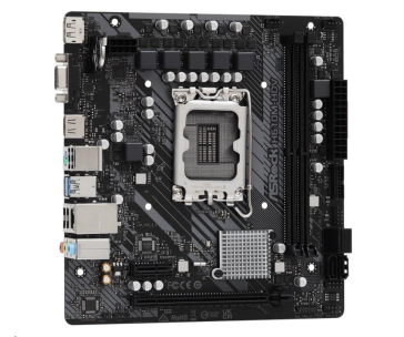 BAZAR - ASRock MB Sc LGA1700 H610M-HDV, Intel H610, 2xDDR4, 1xDP, 1xHDMI, 1xVGA, mATX - Po opravě (Komplet)