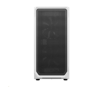 FRACTAL DESIGN skříň Focus 2 White TG Clear Tint, 2x USB 3.0, bez zdroje, mATX