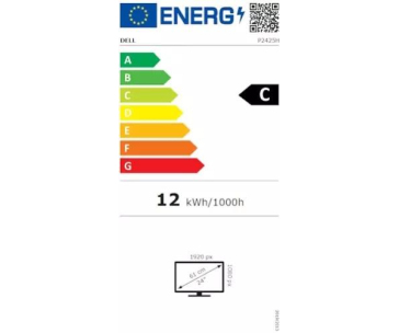 DELL LCD P2425H - 23.8"/IPS/LED/1920x1080/16:9/100Hz/8ms/1500:1/250 cd/m2/HDMI/DP/VGA/Pivot/VESA/3YNBD (210-BMFF)