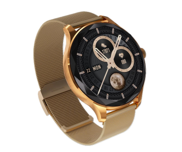 Garett Smartwatch Viva gold steel