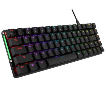 ASUS Klávesnice ROG FALCHION ACE HFX, Mechanická, Magnetický switch, USB, US, černá