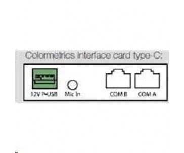 Colormetrics interface card, type-G