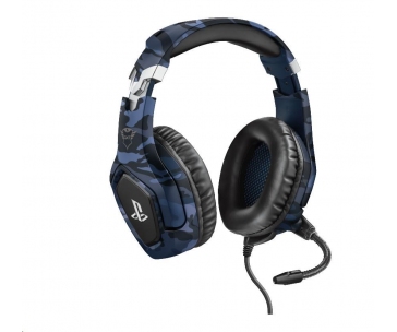 TRUST sluchátka GXT 488 Forze-B PS4 Gaming Headset - Sony Licensed - blue