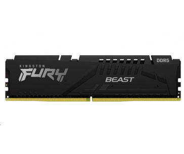 KINGSTON DIMM DDR5 16GB (Kit of 2) 5200MT/s CL40 FURY Beast Černá