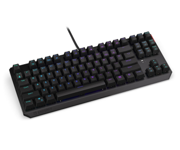 Endorfy herní klávesnice Thock TKL Red / drátová / USB / red switch / mechanická / CZ layout / černá RGB