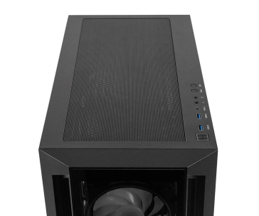 CHIEFTEC skříň APEX, E-ATX, 1x USB-C 3.2, 2x USB 3.0, 4x 120mm ARGB Fan, ARGB Hub, černá