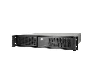 CHIEFTEC skříň Rackmount 2U mATX/ATX, UNC-209SR-B-OP, 20" Slide Rail, Black