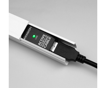 AXAGON ADR-205, USB 2.0 A-M -> A-F aktivní prodlužovací / repeater kabel, 5m