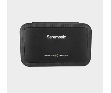 Saramonic Blink 500 ProX B2R 2.4GHz Dual-Channel Wireless Microphone System with Charging Case