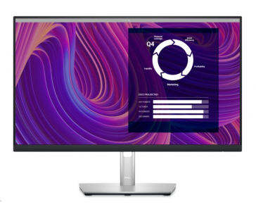 DELL LCD P2423D - 23.8"/IPS/LED/QHD/2560x1440/16:9/60Hz/8ms/1000:1/300 cd/m2/HDMI/DP/Pivot/VESA/3YNBD (210-BDEG)