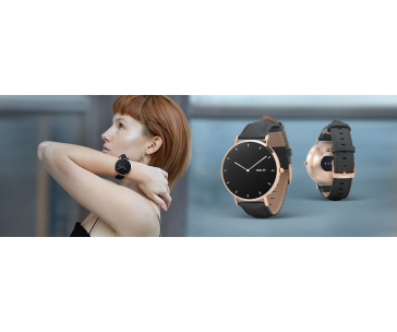 Garett Smartwatch Verona zlatá, ocel