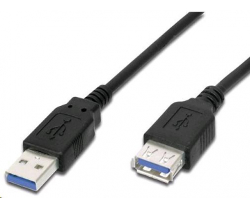 PremiumCord Prodlužovací kabel USB 3.0 Super-speed 5Gbps A-A, MF, 9pin, 2m