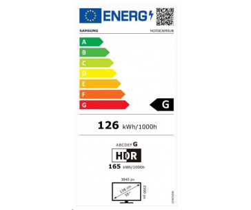 SAMSUNG Hotelová TV HG55ET690UXXEN