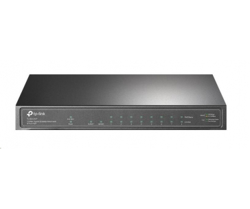 TP-Link CCTV switch TL-SG1210P (8xGbE, 1xGbE uplink, 1xSFP, 8xPoE+, 63W, fanless)