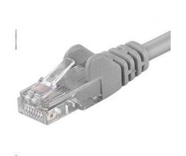 PREMIUMCORD Patch kabel UTP RJ45-RJ45 CAT5e 30m šedá