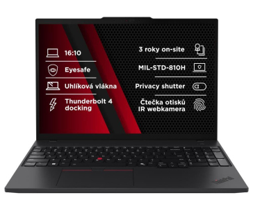 LENOVO NTB ThinkPad T16 G3 - Ultra7 155U,16" WUXGA,64GB,1TBSSD,IRcam,W11P