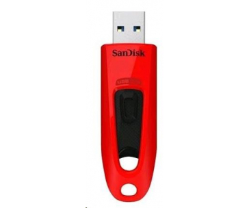 SanDisk Flash Disk 64GB Ultra, USB 3.0, červená