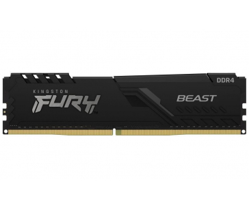 KINGSTON DIMM DDR4 32GB (Kit of 2) 2666MT/s CL16 FURY Beast Černá