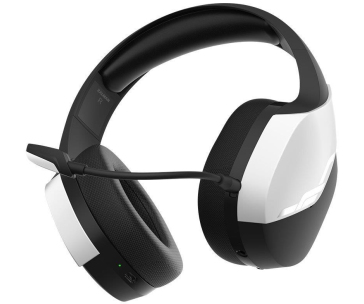 Zalman headset ZM-HPS700W / herní / náhlavní / bezdrátový / 50mm měniče / 3,5mm jack / bíločerná