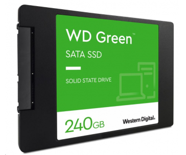 WD GREEN SSD 3D NAND WDS240G3G0A 240GB SATA/600, (R:500, W:400MB/s), 2.5"