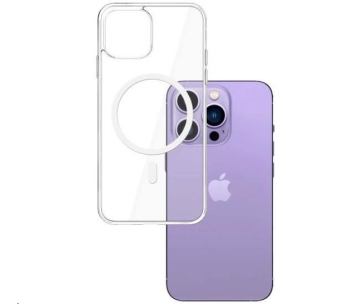 3mk MagCase pro Apple iPhone 15 Pro, čirá