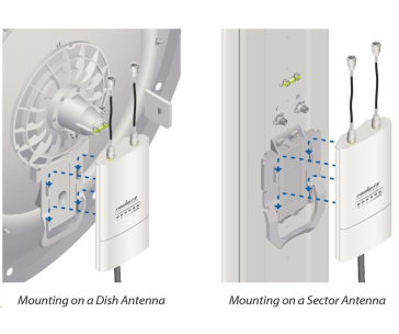 UBNT airMAX Rocket M2 [Client/AP/Repeater, 2,4 GHz, 802.11b/g/n, 28dBm, 2xRSMA] - rozbaleno