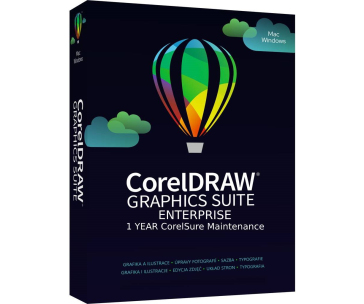 CorelDRAW Graphics Suite Perpetual Education 1Y CorelSure Maintenance (51-250) (Windows/MAC)