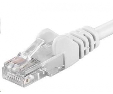 PREMIUMCORD Patch kabel UTP RJ45-RJ45 CAT5e 2m bílá