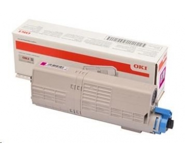 OKI Magenta toner do C532/C542 a MC563/MC573 (6 000 stránek)