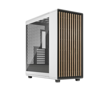 FRACTAL DESIGN North XL, Midi Tower, 1xUSB-C 3.2 Gen 2x2, 2xUSB 3.0, 4x 140mm Fan, Bílá