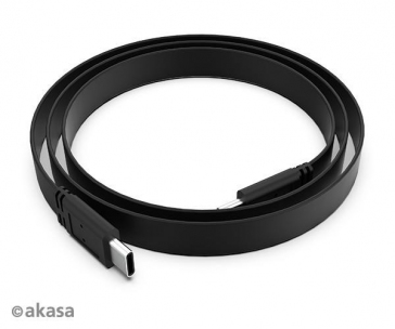 AKASA kabel USB-C na USB-C, 20G, 46W PD, 4K@60Hz, 1m