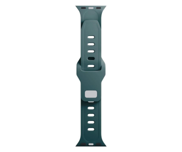 3mk Silicone Watch Strap pro Apple 42/44/45/49 mm Evergreen