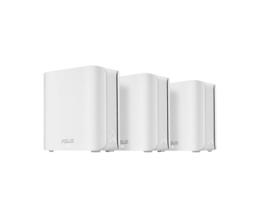 ASUS ZenWifi BD4 3-pack, WiFi7 Extendable Router, AiMesh, 2x WAN/LAN