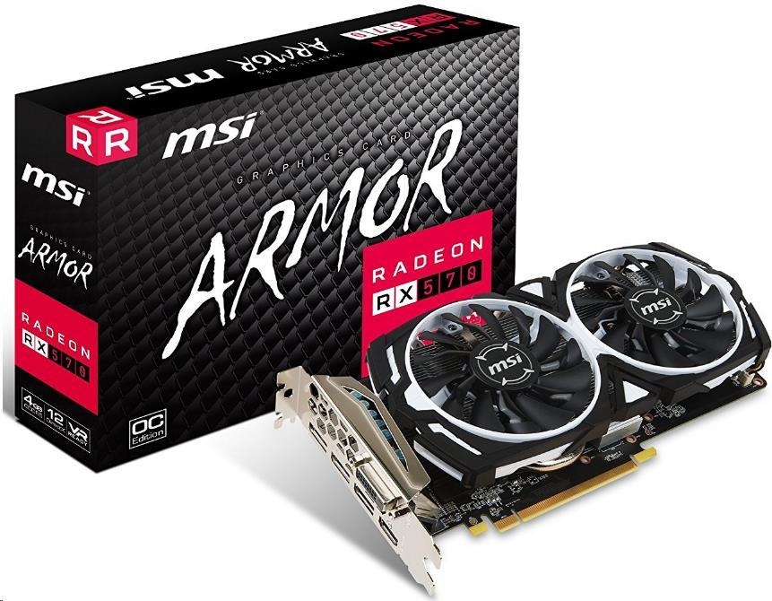 Msi rx 570 armor 4g обзор