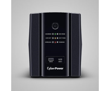 CyberPower UT GreenPower Series UPS 1500VA/900W, German SHUKO zásuvky