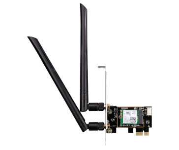 D-Link DWA-X582 Wireless AX3000 Wi-Fi 6 PCIe Adapter with Bluetooth 5.0