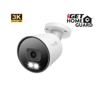 iGET HOMEGUARD HGPRO858 - venkovní 3K CCTV kamera s LED svícením a zvukem