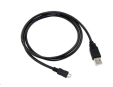 C-TECH kabel USB 2.0 AM/Micro, 1m, černý