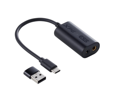 ADATA XPG Herní sluchátka PRECOG STUDIO, Drátové, 4.4mm Jack, USB, USB-C, černá