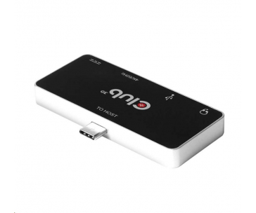 Club3D Dokovací stanice USB Type C 4-in-1 Hub to HDMI™ 4K60Hz USB Type C PD / USB Type A / Audio jack