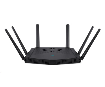 Acer Router Predator Connect W6x - Wifi 6 router, black, 802.11 a/b/g/n/ac/ax 2.4 GHz / 5 GHz, 4x4 MU MIMO