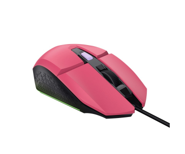 TRUST myš GXT 109P FELOX Gaming Mouse, optická, USB, růžová