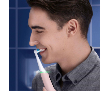 Oral-B iO Series 6s elektrický zubní kartáček, časovač, tlakový senzor, 5 programů, aplikace Oral-B, růžová