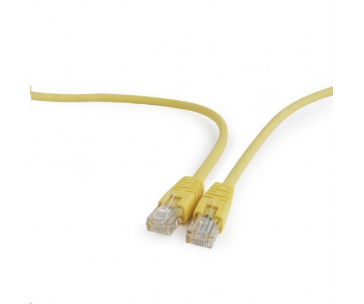 GEMBIRD kabel patchcord Cat5e UTP 3m, žlutý