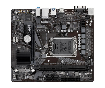 GIGABYTE MB Sc LGA1700 H610M H V2, Intel H610, 2xDDR5, 1xHDMI, 1xVGA, mATX