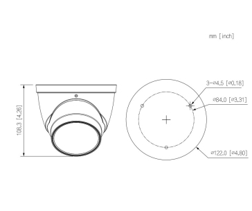 Dahua IPC-HDW5442T-ZE-2712, IP kamera, 4Mpx, 1/1,8" CMOS, objektiv 2,7-12 mm, IR<40, IP67