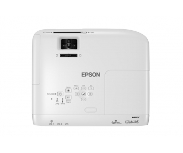 EPSON projektor EB-W49, 1280x800, 3800ANSI, 16000:1, VGA, HDMI, USB 3-in-1, LAN, WiFi optional, 5W repro