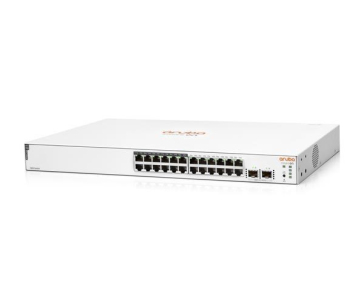 Aruba Instant On 1830 24G 2SFP 195W Switch (24G + 12xPoE CL4) + 2x ION AP21 RW Wi-Fi 6 AP ( S1T09A )