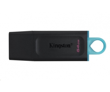 Kingston Flash Disk 64GB USB3.2 Gen 1 DataTraveler Exodia (Black + Teal)