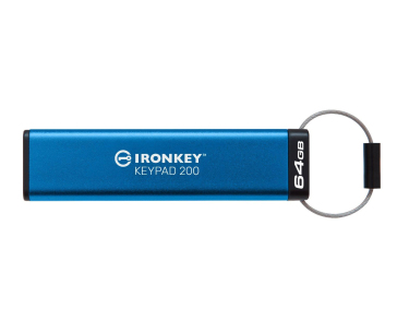 Kingston Flash Disk IronKey 64GB Keypad 200 encrypted USB flash drive